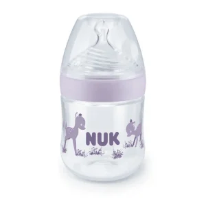 Biberon En Verre Nature Sens 120ml NUK - Mauve