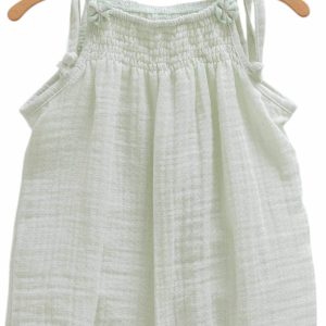 Combinaison bébé verte