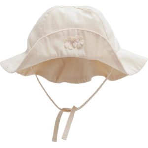 Bonnet bébé beige