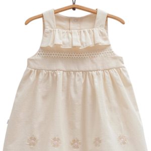 Robe bébé beige