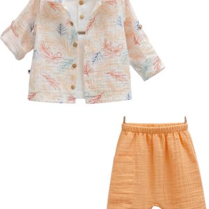 Ensemble 3 pièces orange