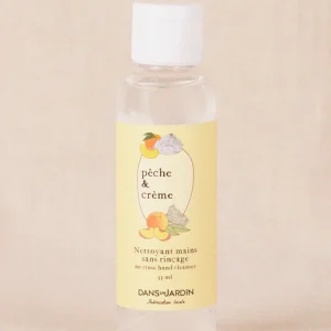 Nettoyant à mains sans rinçage - Pêche crème