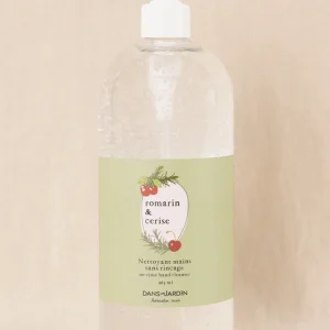 Nettoyant à mains sans rinçage - Romarin et cerise