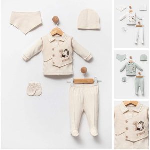 Ensemble 5 pièces 100% cotton pour garçon