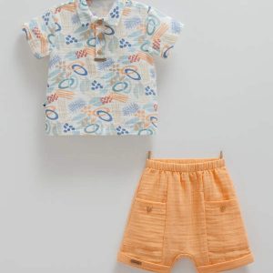 Ensemble 2 pièces orange