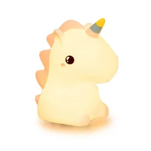 Eurekakids - Veilleuse en silicone Licorne