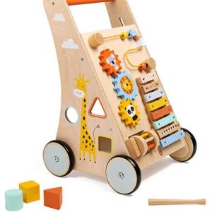 Eurekakids - Trotteur en Bois Jungle 12M+