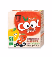 Vitabio COOL FRUITS Pomme Fraise 4x 90g – Image 2