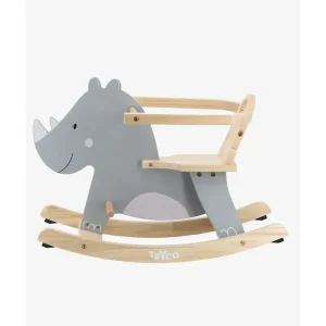 Tryco Wooden Rocking Animal - Rhinoceros
