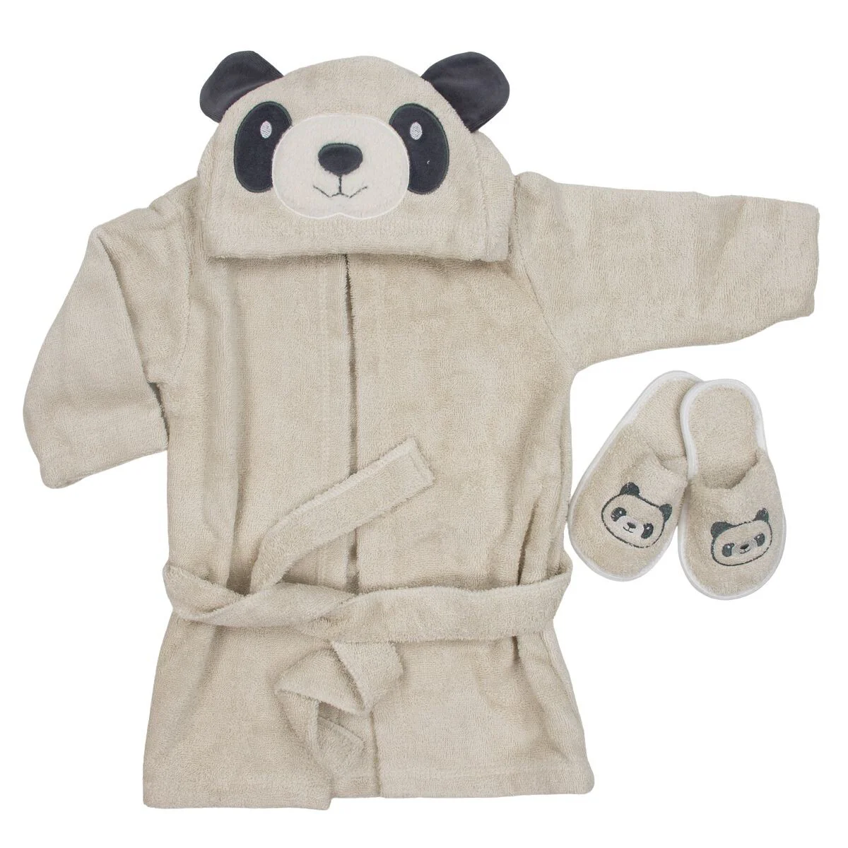 Ensemble sortie de bain pour bébé motif panda -Bebitof – Image 2