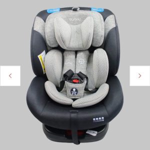 360 DEGRÉS SIEGE AUTO ISOFIX BEIGE BURBAY gris