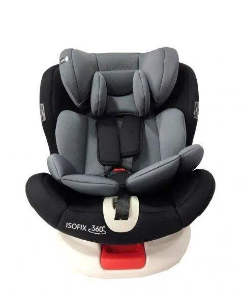 360° siège autoISOFIX BURBAY noir – Image 4