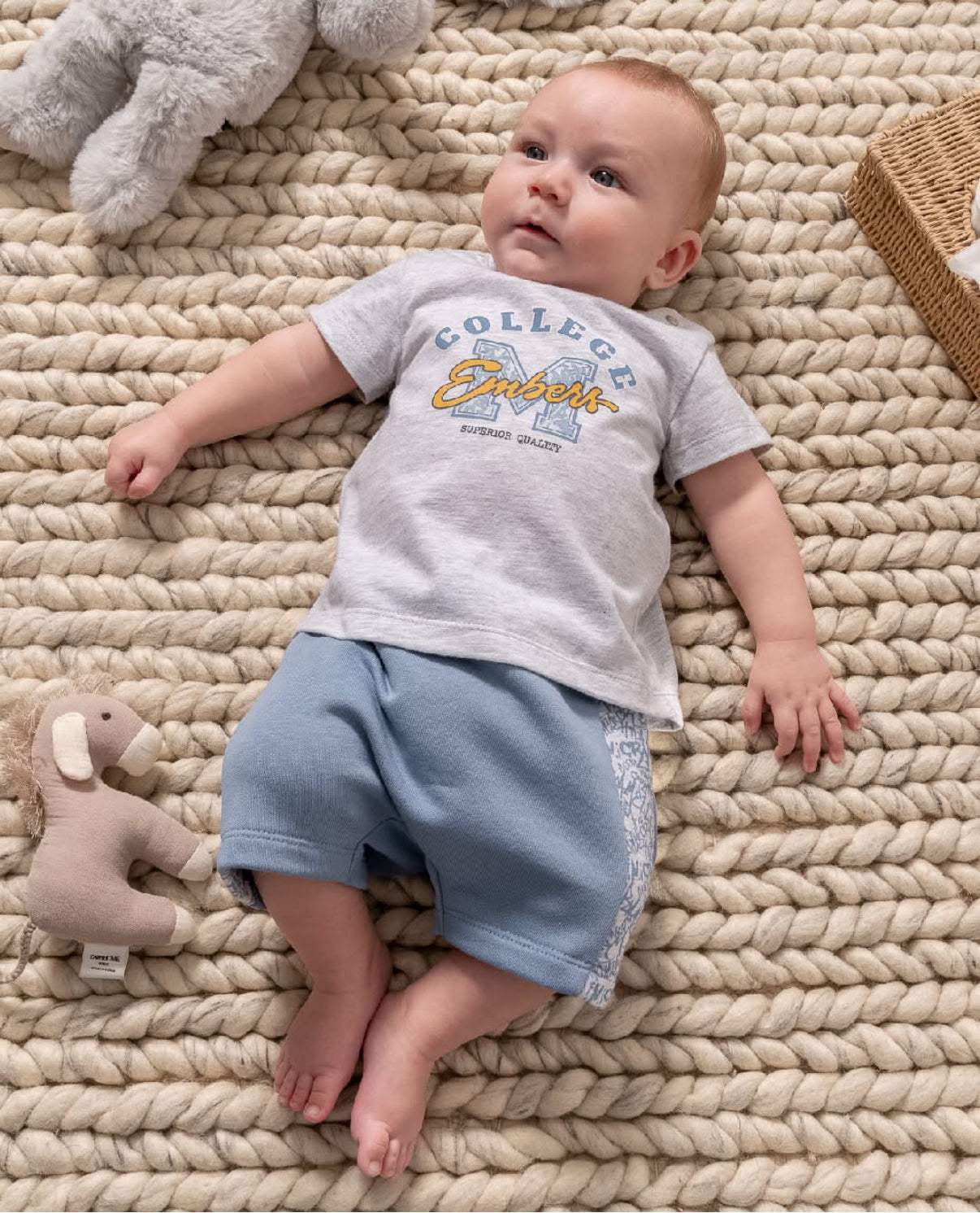 Ensemble 2 pièces gris mélangé