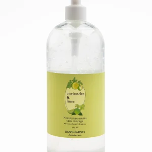 Nettoyant à mains sans rinçage - Coriandre et lime
