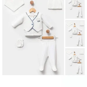 Ensemble 5 pièces 100% cotton pour garçon