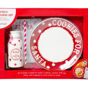 ASSIETTE À BISCUITS POUR LE PÈRE NOËL