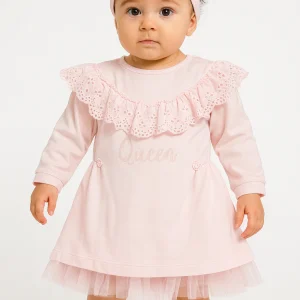 Robe bébé rose