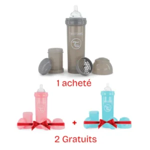 1 Biberon 330 ml ACHETÉ = 2 Biberons GRATUITS