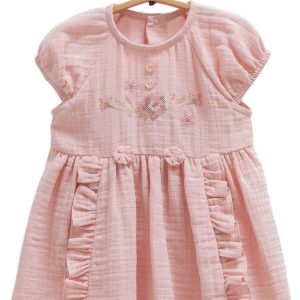 Robe enfant rose