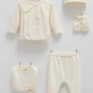 Pack 5 pieces beige