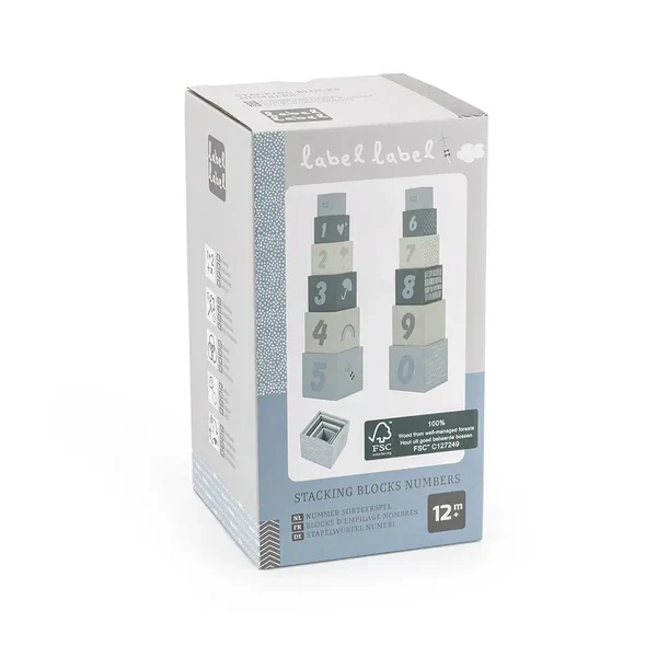 Empilement des blocs de numéros - Bleu +12M – Image 6