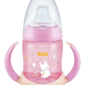 Nuk Tasse d’apprentissage First Choice Night 150ml Rose 6-18mois