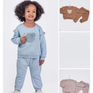 Ensemble 2 pièces 100% cotton pour fille
