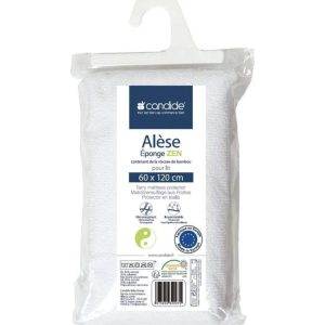 Alèse coton éponge pour lit 60*120 cm