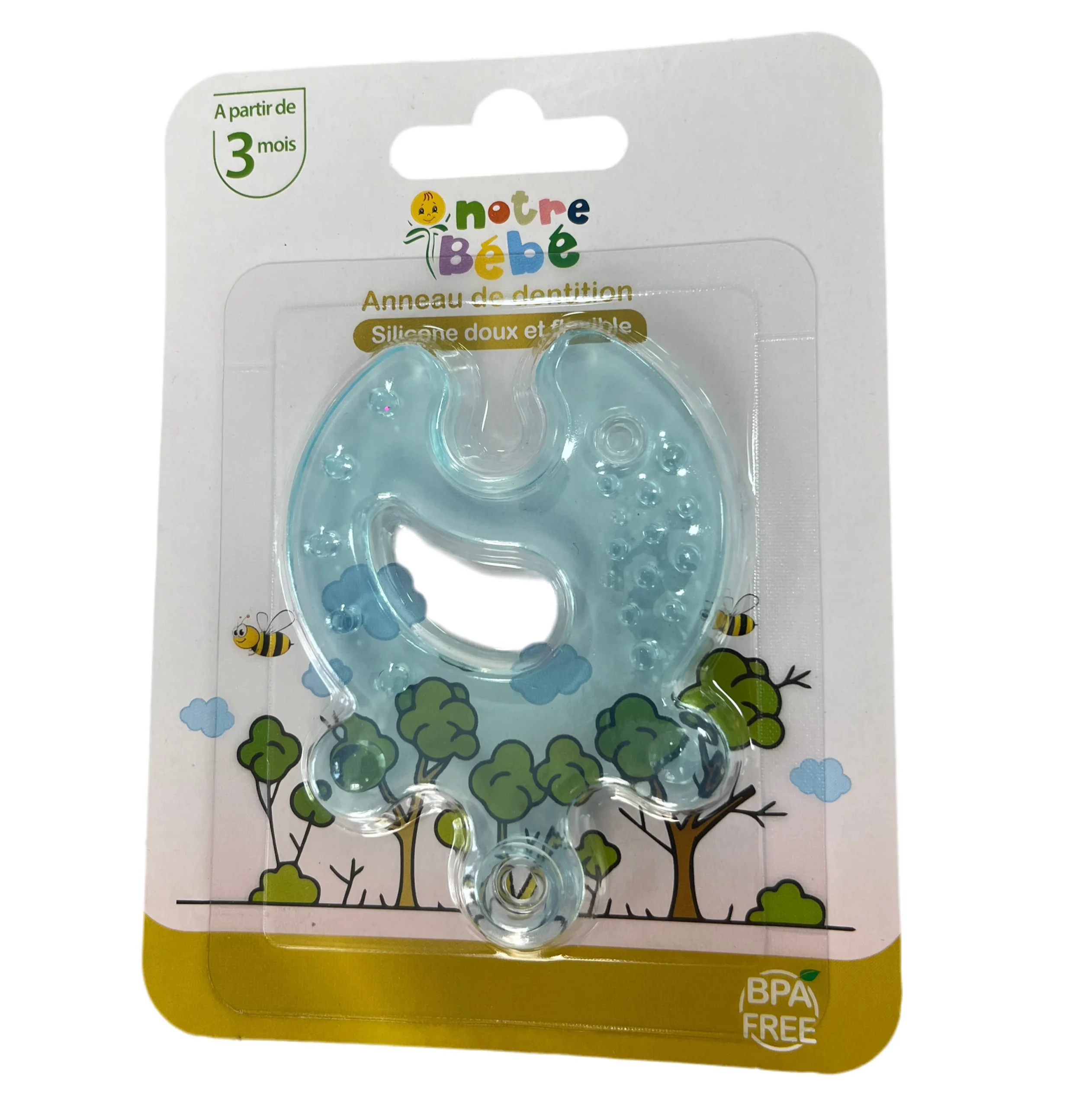 Anneau de dentition en silicone