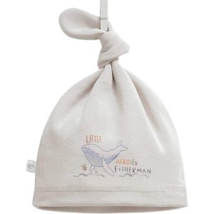 Bonnet bébé gris