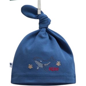 Bonnet bébé bleu marine