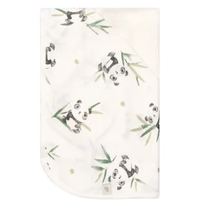 Perlimpinpin - Serviette à Capuchon Bambou - Panda