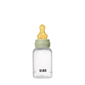 Biberon sans BPA 150ml avec tétine en latex Débit lent - Sage