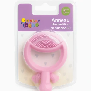 Notre Bébé Anneau de Dentition 3D