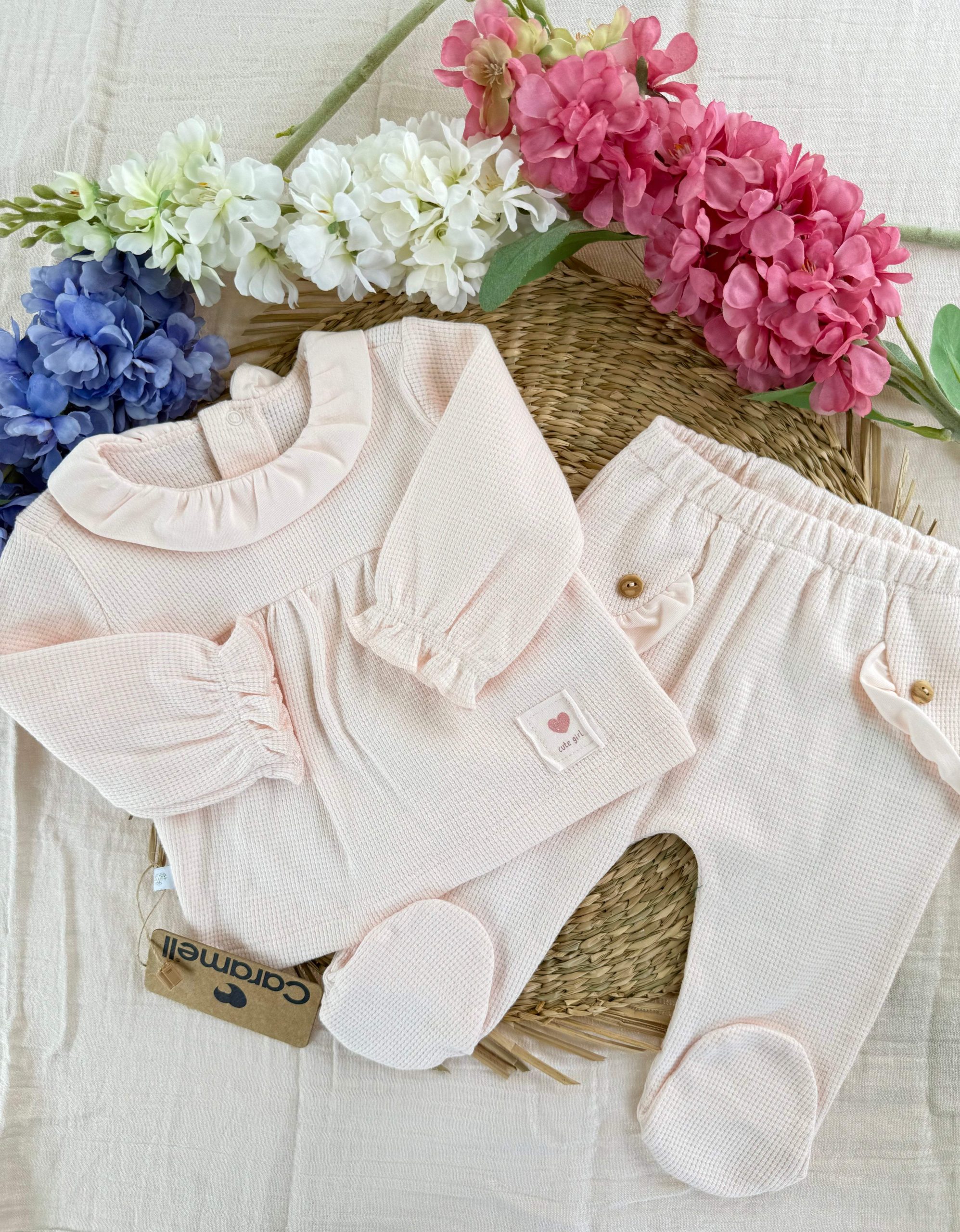 Ensemble pour bébé 2 pièces - Caramell – Image 3