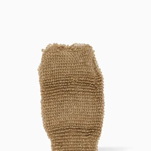 Gant de jute exfoliant