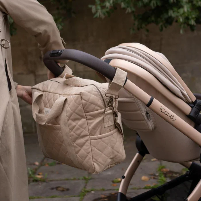 SAC À COUCHES MATELASSÉ EN COTON BIOLOGIQUE – Image 3
