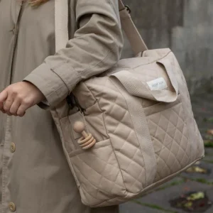 SAC À COUCHES MATELASSÉ EN COTON BIOLOGIQUE