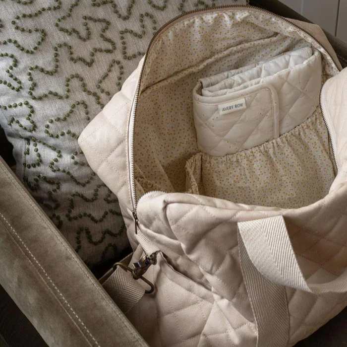SAC À COUCHES MATELASSÉ EN COTON BIOLOGIQUE – Image 4