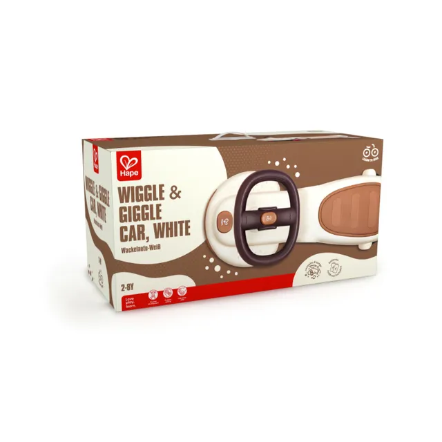 Voiture Hape Wiggle & Giggle - Blanche – Image 6