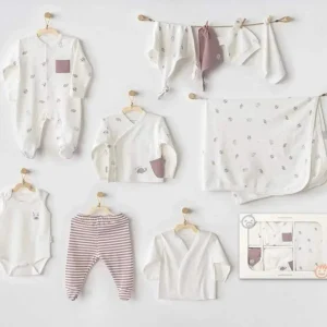 Andywawa pack naissance 10 piece 100% cotton