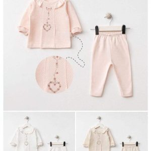 Ensemble 2 pièces 100% cotton pour fille