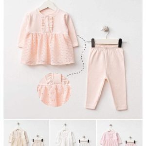 Ensemble 2 pièces 100% cotton pour fille