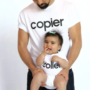 ENSEMBLE COPIER COLLER - BLANC