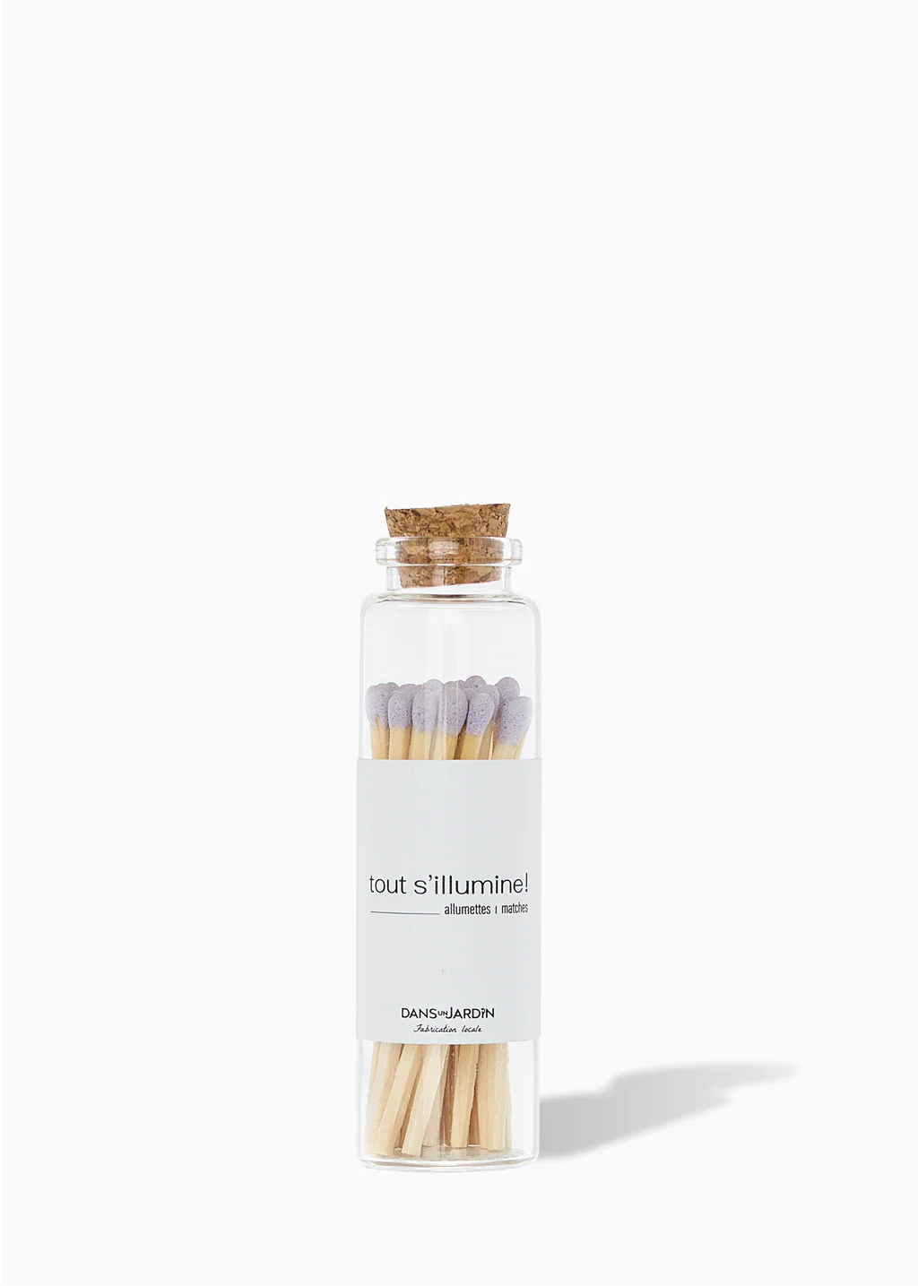 Allumettes en bois - Mauves