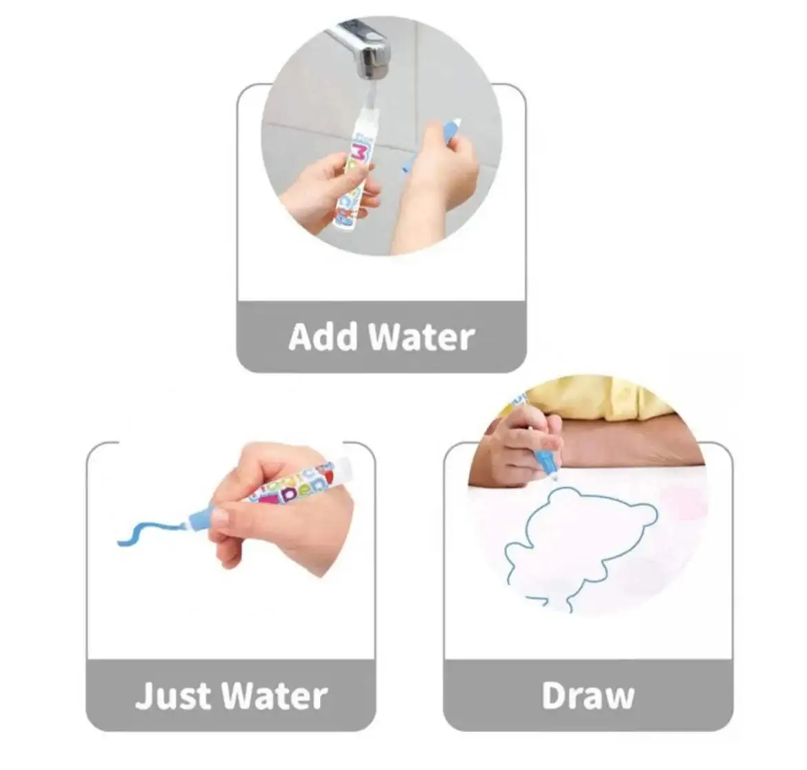 AquaPaint : tapis magique pour dessiner a l’eau – Image 3