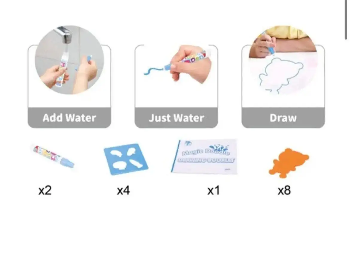 AquaPaint : tapis magique pour dessiner a l’eau – Image 4