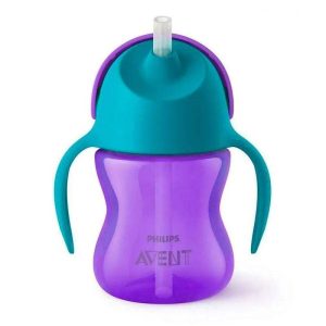 Avent Nouvelle tasse à paille +9m Fille - 200ml