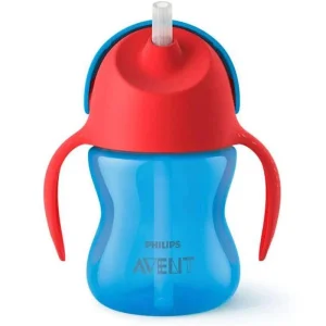 Avent Nouvelle tasse à paille +9m Garçon - 200ml