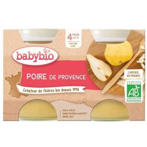 Babybio Petit Pot Poire de Provence 2x 130g
